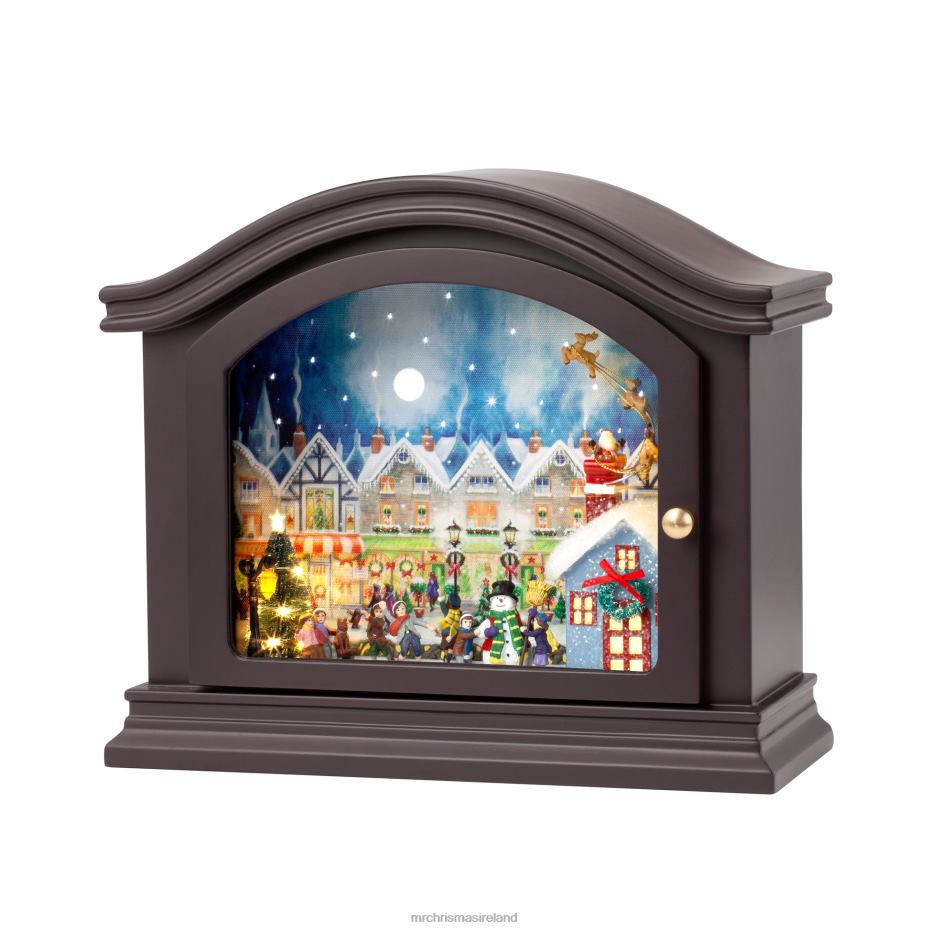 Mr. Christmas Decoration 12" Animated Mantel Music Box 000XL166
