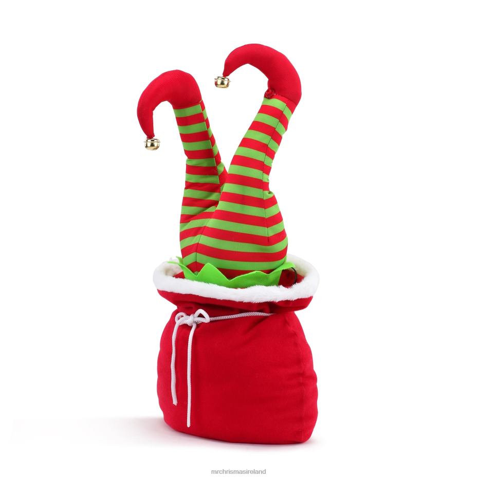 Mr. Christmas Decoration 17" Animated Kicker in Bag-Elf 000XL211
