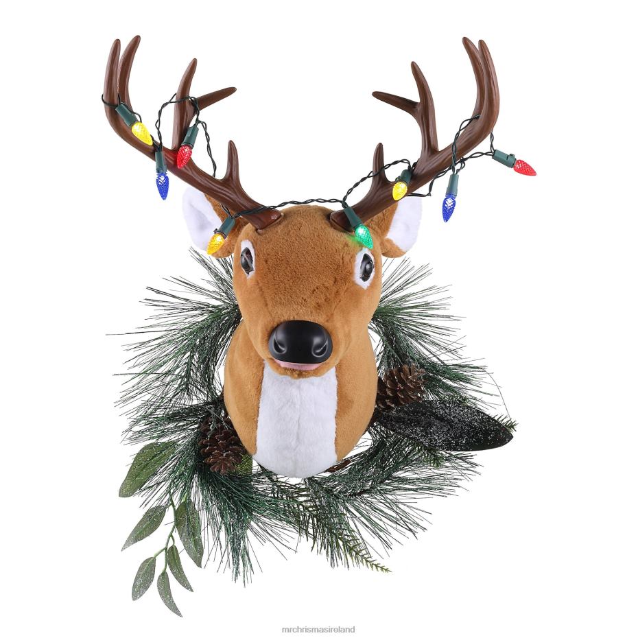 Mr. Christmas Decoration 20" Motion Activated LED Singing Reindeer 000XL180