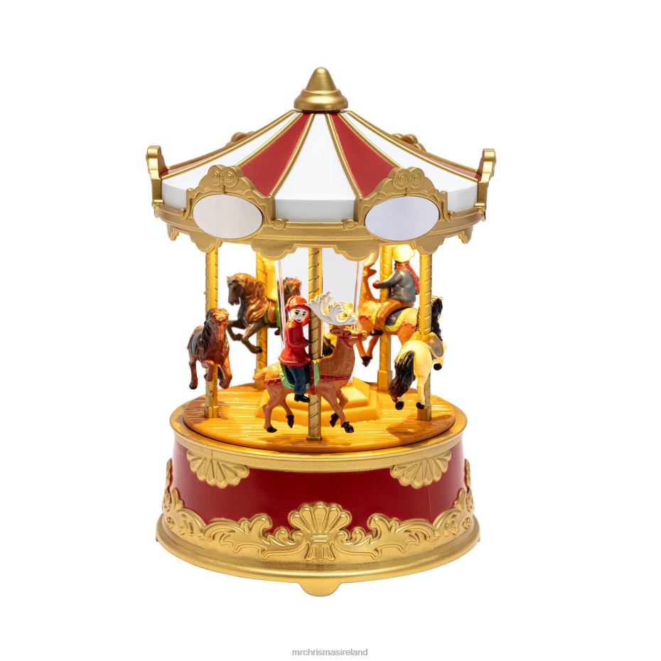 Mr. Christmas Decoration 5.75" Animated & Musical Carousel 000XL195