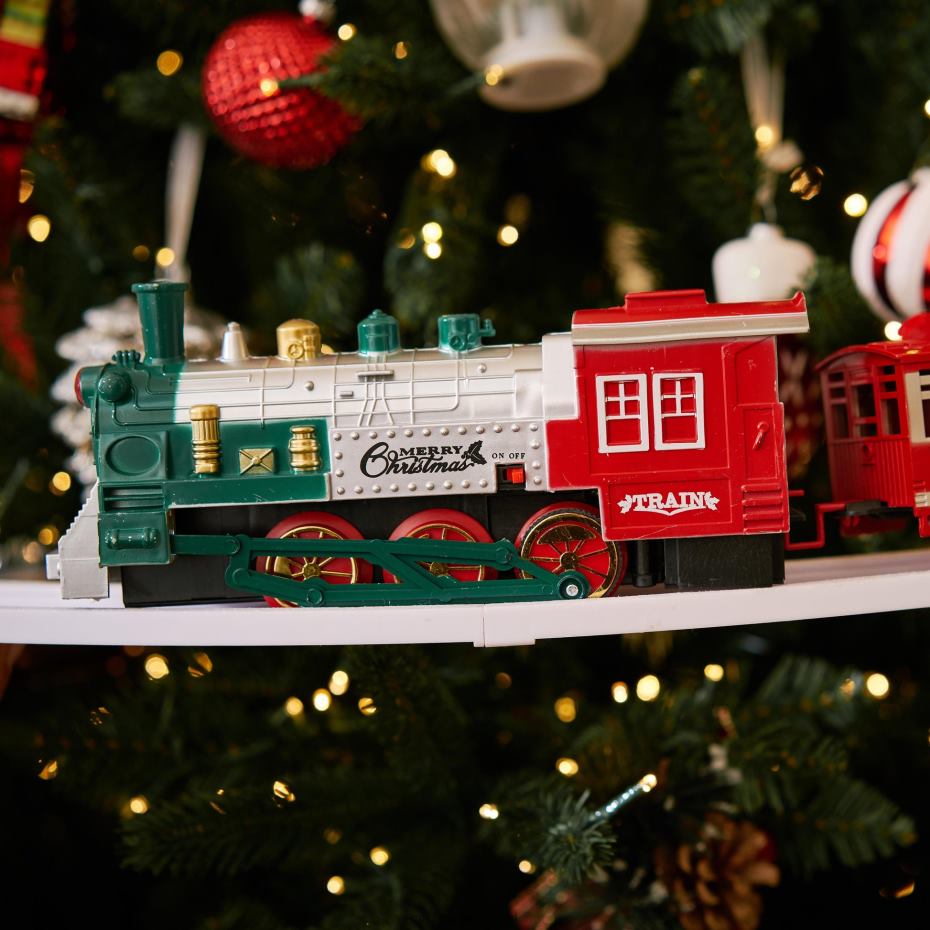 Mr. Christmas Decoration Animated Train Around the Tree 000XL191