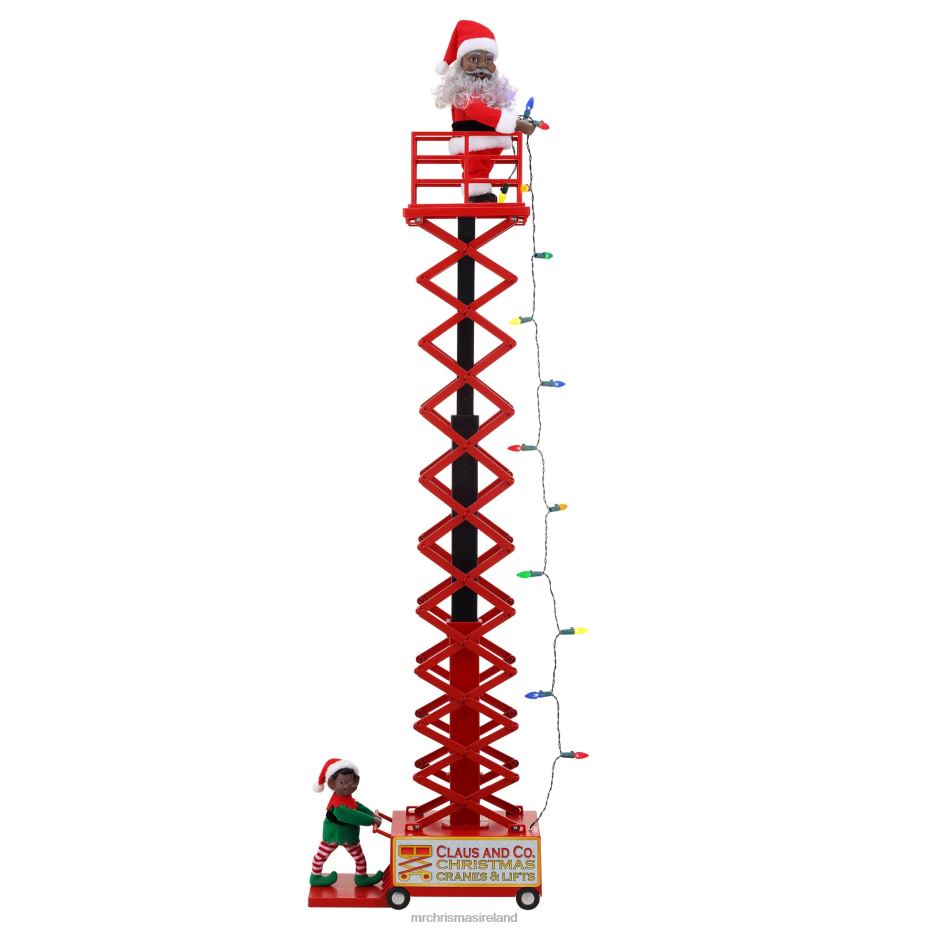 Mr. Christmas Decoration 50" Animated & Musical Santa's Lift-Black 000XL164