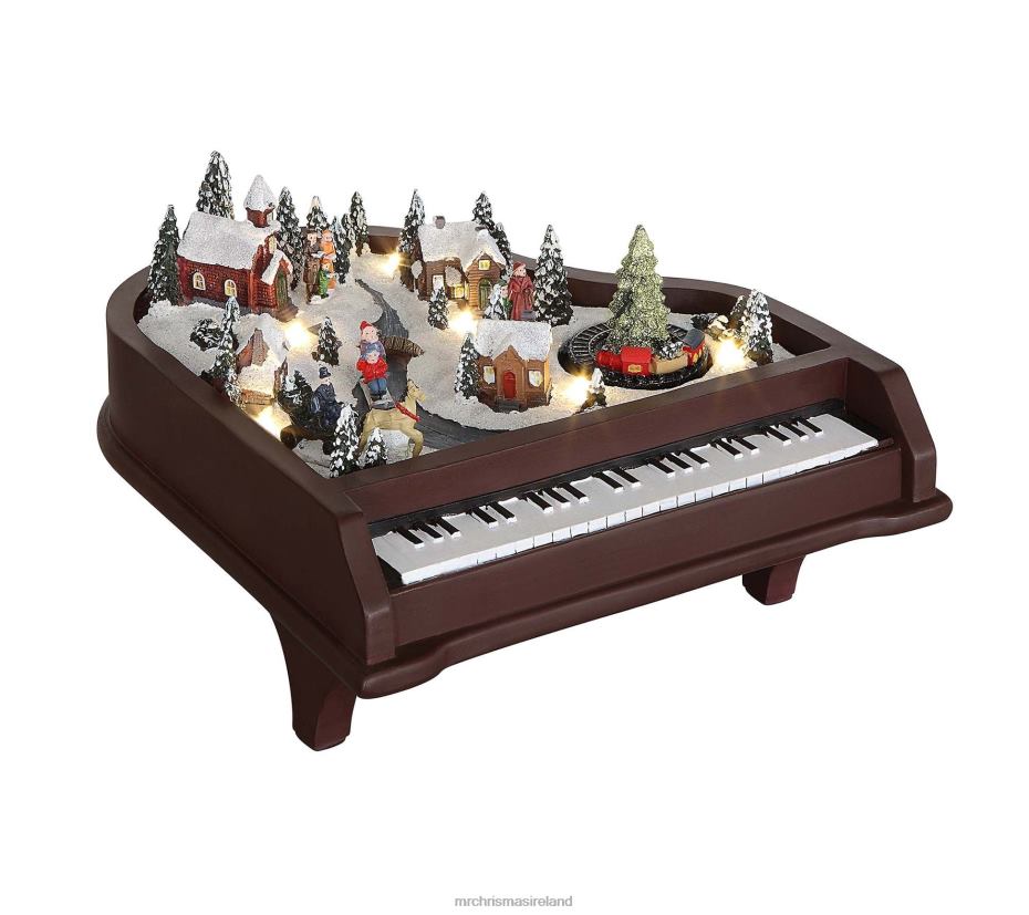 Mr. Christmas Decoration 9" Animated Musical Piano 000XL167
