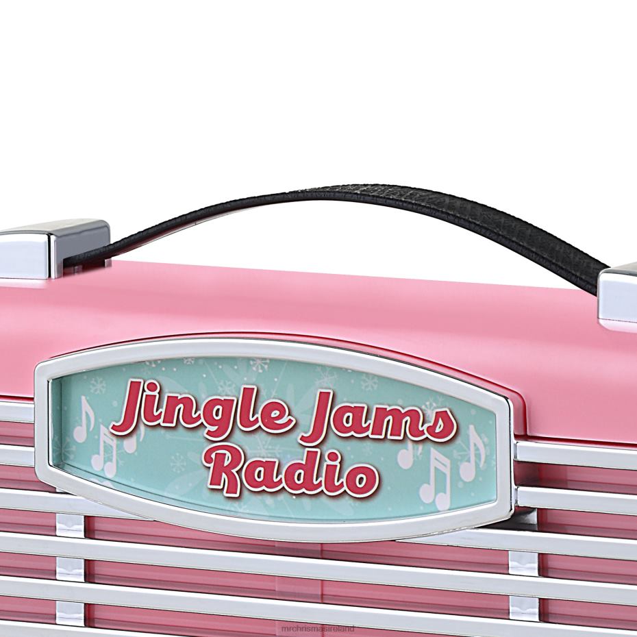 Mr. Christmas Decoration Retro Jingle Jams Radio-Pink 000XL230