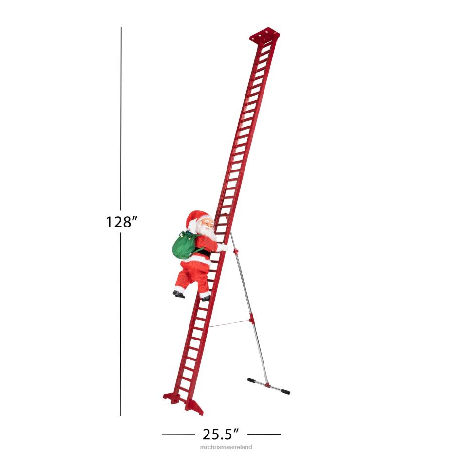 Mr. Christmas Decoration 10' Outdoor Animated Super Climbing Santa 000XL32
