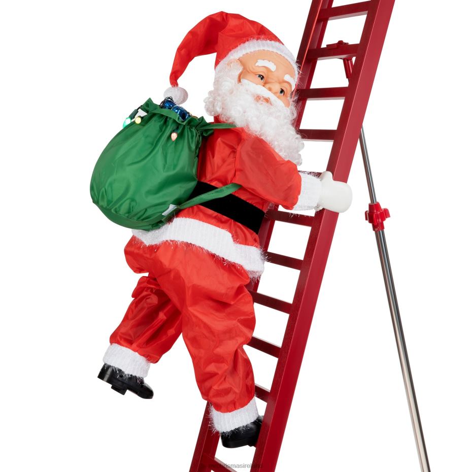 Mr. Christmas Decoration 10' Outdoor Animated Super Climbing Santa 000XL32