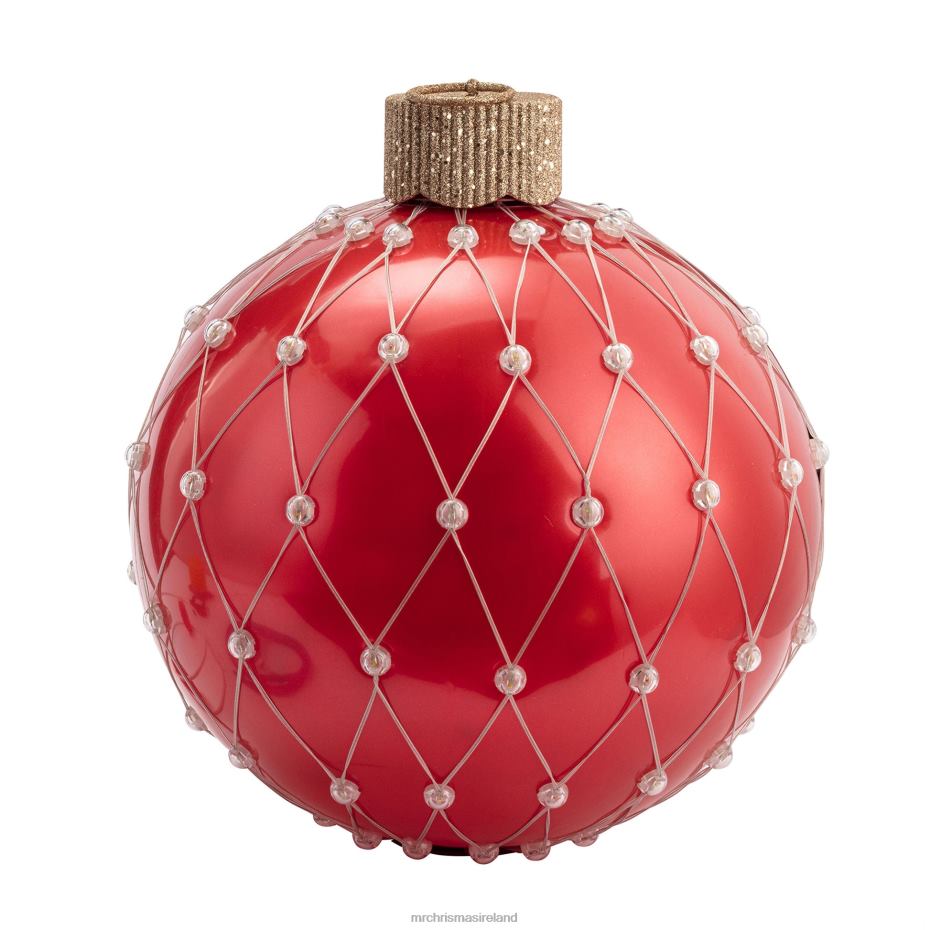 Mr. Christmas Decoration 21" Outdoor Lightshow Ornament-Red 000XL250