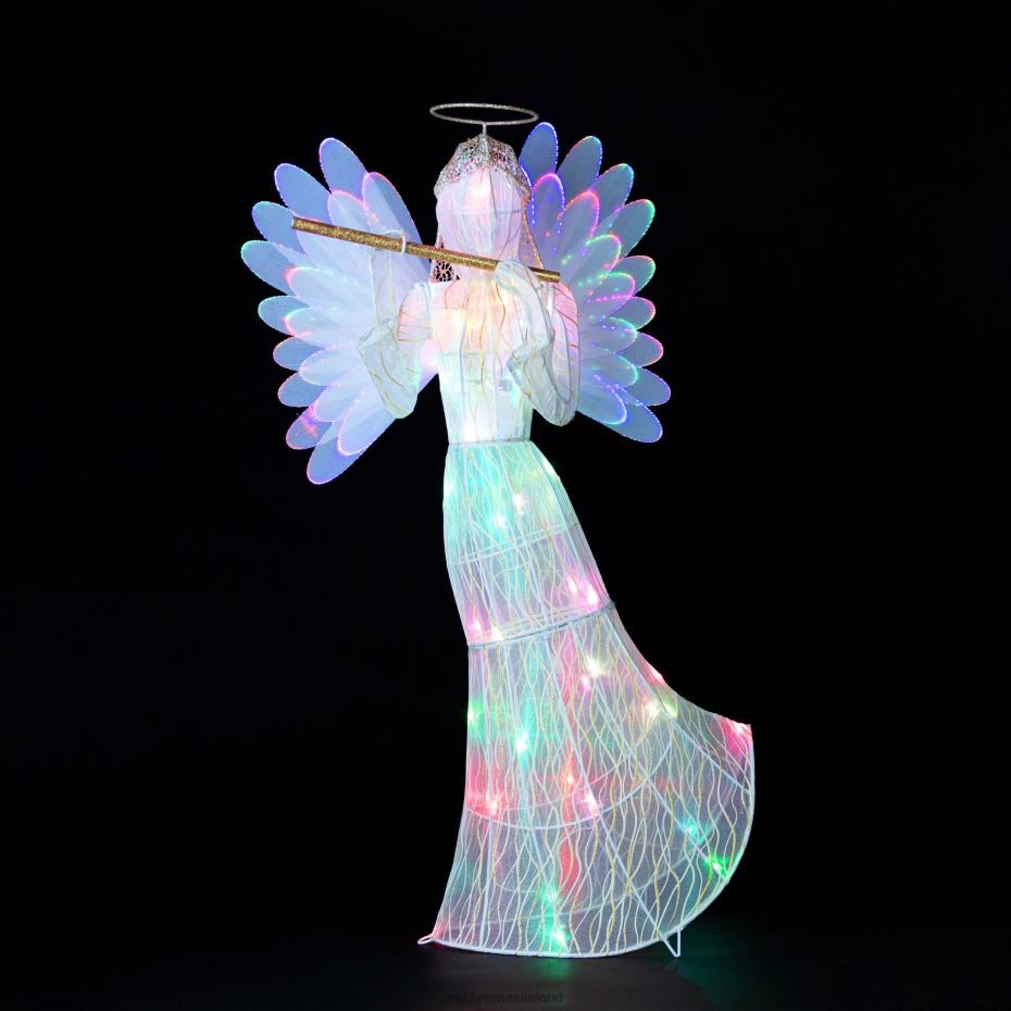 Mr. Christmas Decoration 3' Outdoor Animated Fiber-Optic Angel 000XL172