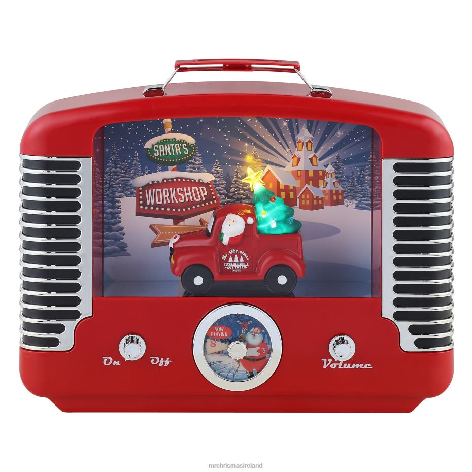 Mr. Christmas Decoration 12" Nostalgic Truck Radio 000XL132