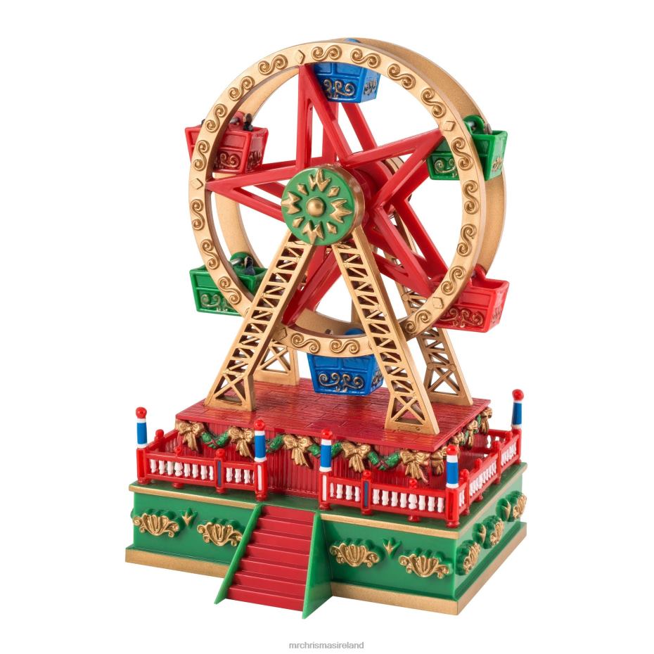 Mr. Christmas Decoration Mini Carnival Music Box-Ferris Wheel 000XL86