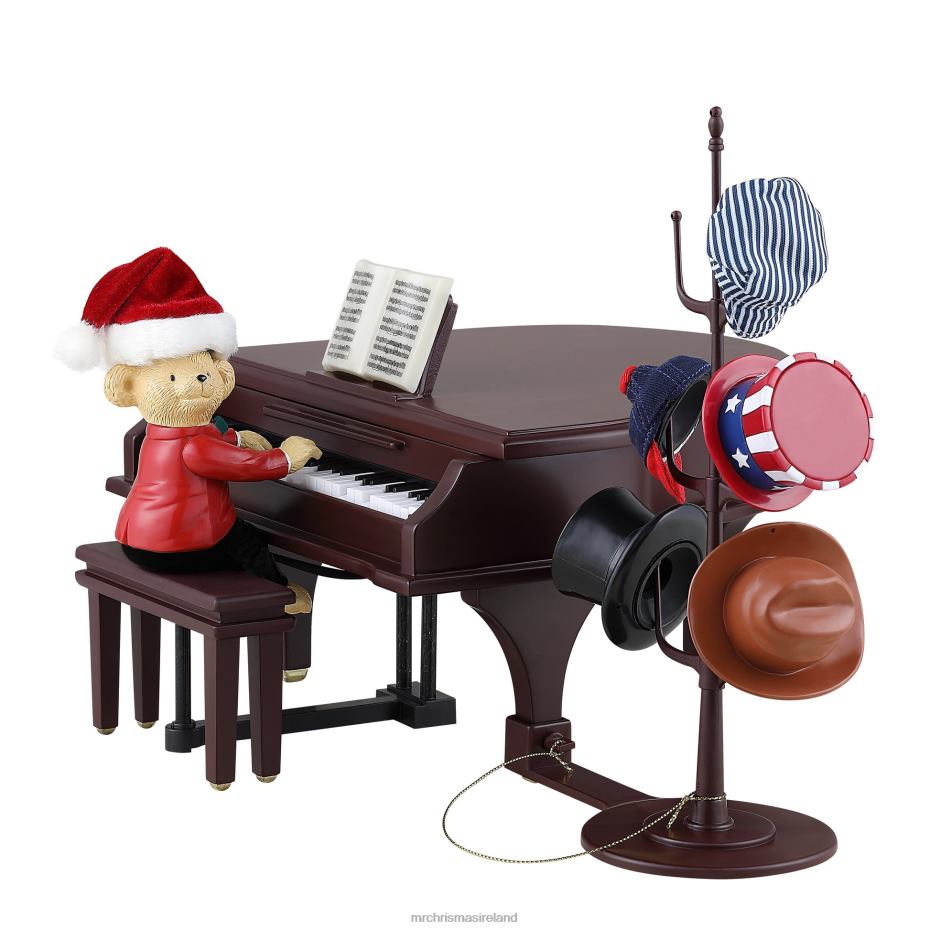 Mr. Christmas Decoration 90th Anniversary Collection-Animated & Musical Teddy Takes Requests 000XL14