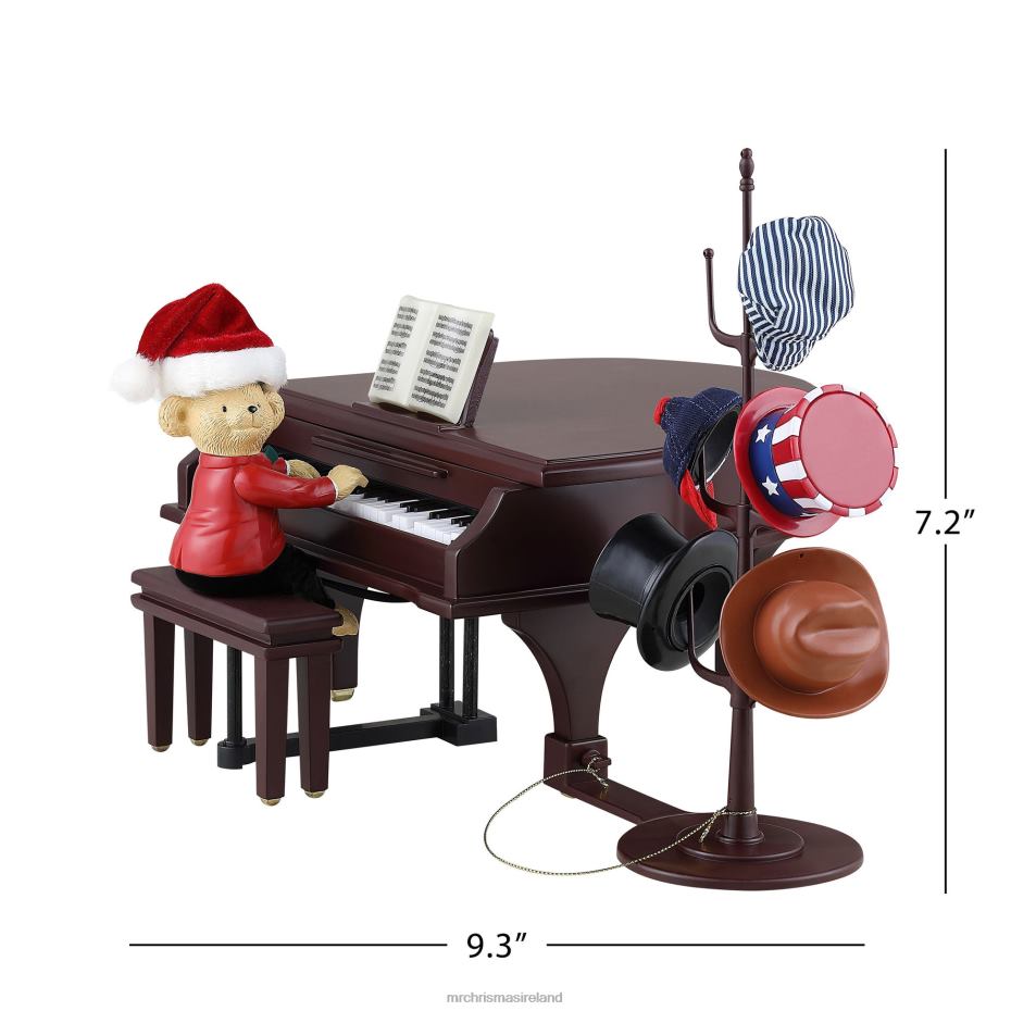 Mr. Christmas Decoration 90th Anniversary Collection-Animated & Musical Teddy Takes Requests 000XL14
