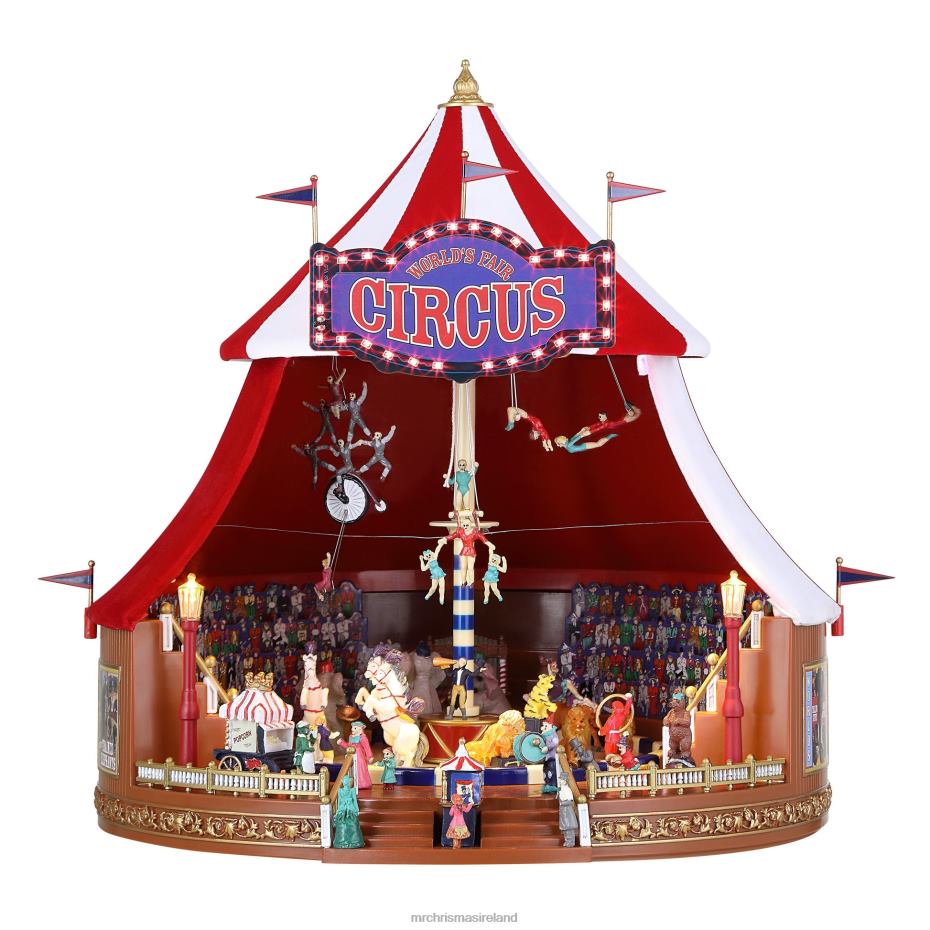 Mr. Christmas Decoration 90th Anniversary Collection-Animated & Musical World's Fair Big Top Circus 000XL1