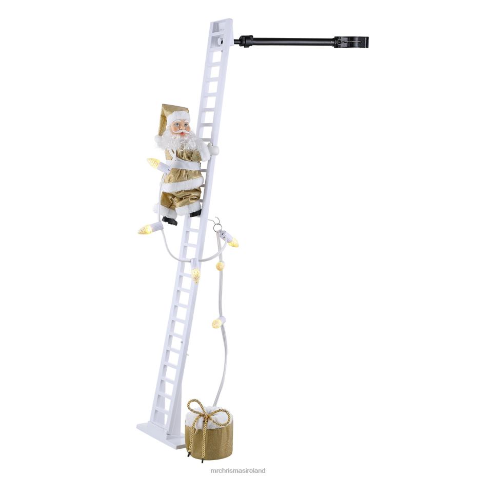 Mr. Christmas Decoration 90th Anniversary Collection-Animated Super Climbing Santa 000XL5