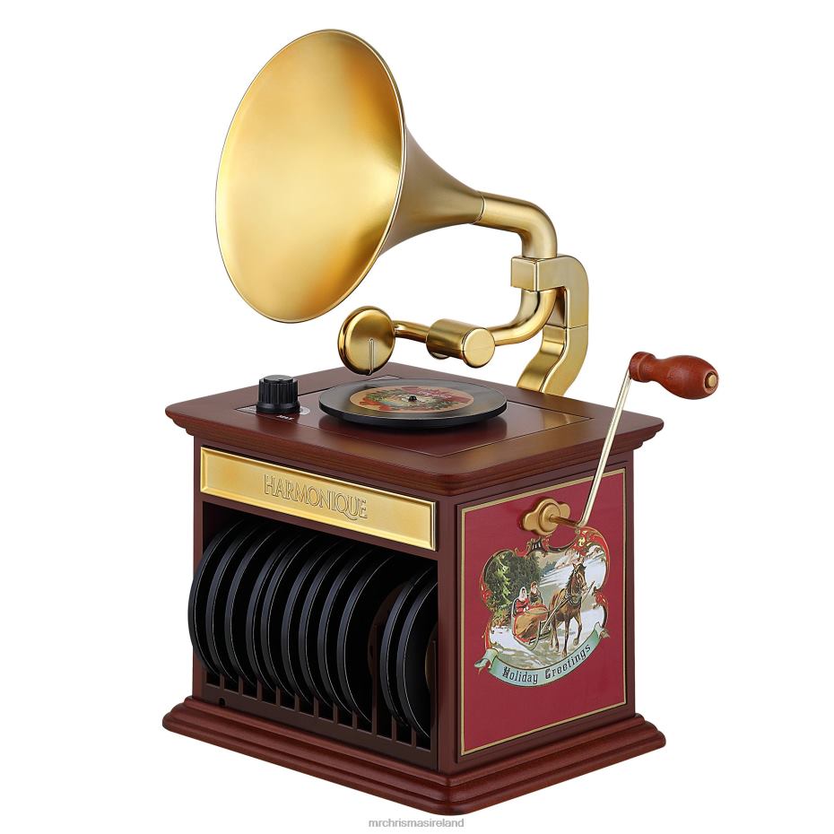 Mr. Christmas Decoration 90th Anniversary Collection-Musical Gramophone 000XL13