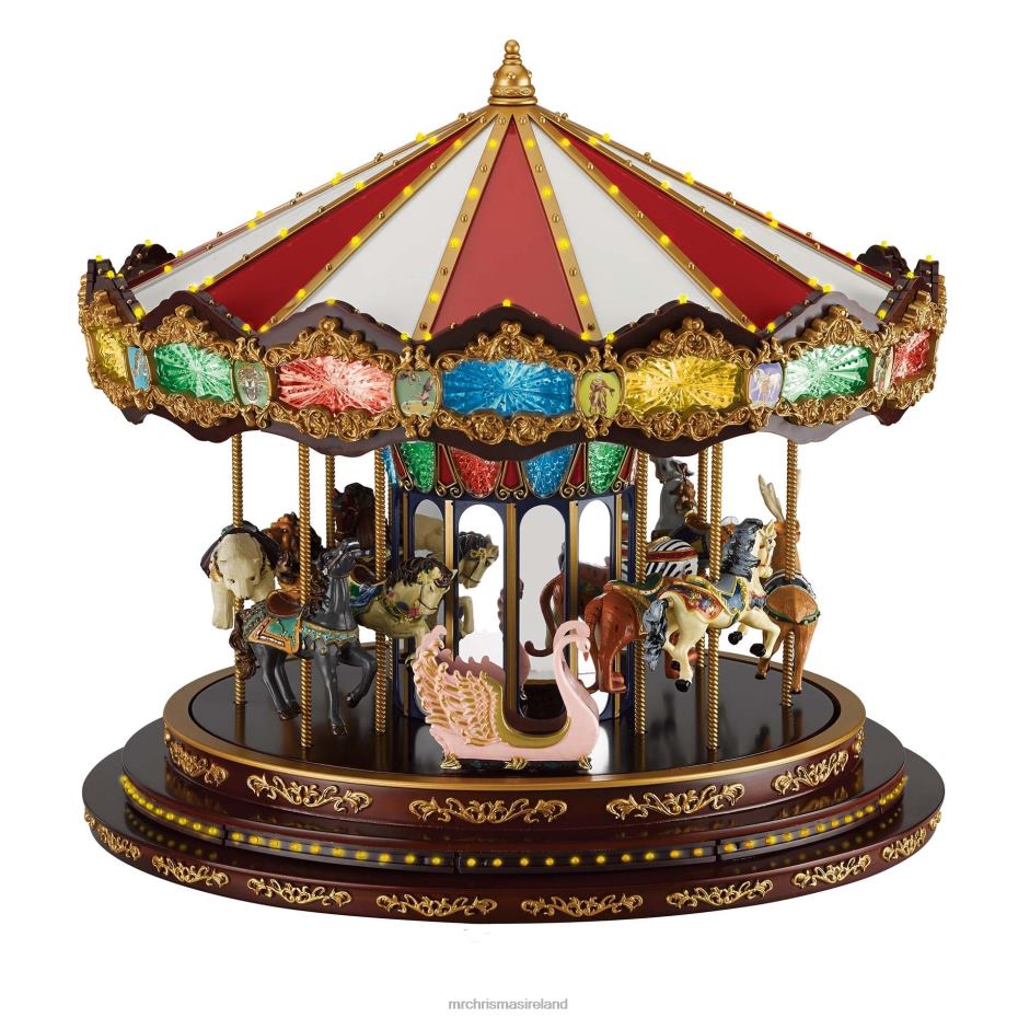 Mr. Christmas Decoration 15" Marquee Deluxe Carousel 000XL31