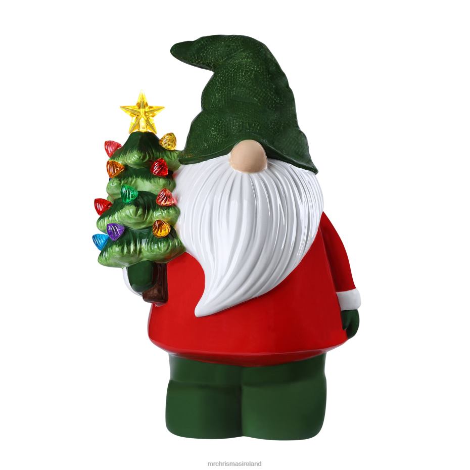 Mr. Christmas Decoration 12" Nostalgic Ceramic Figure-Gnome 000XL72