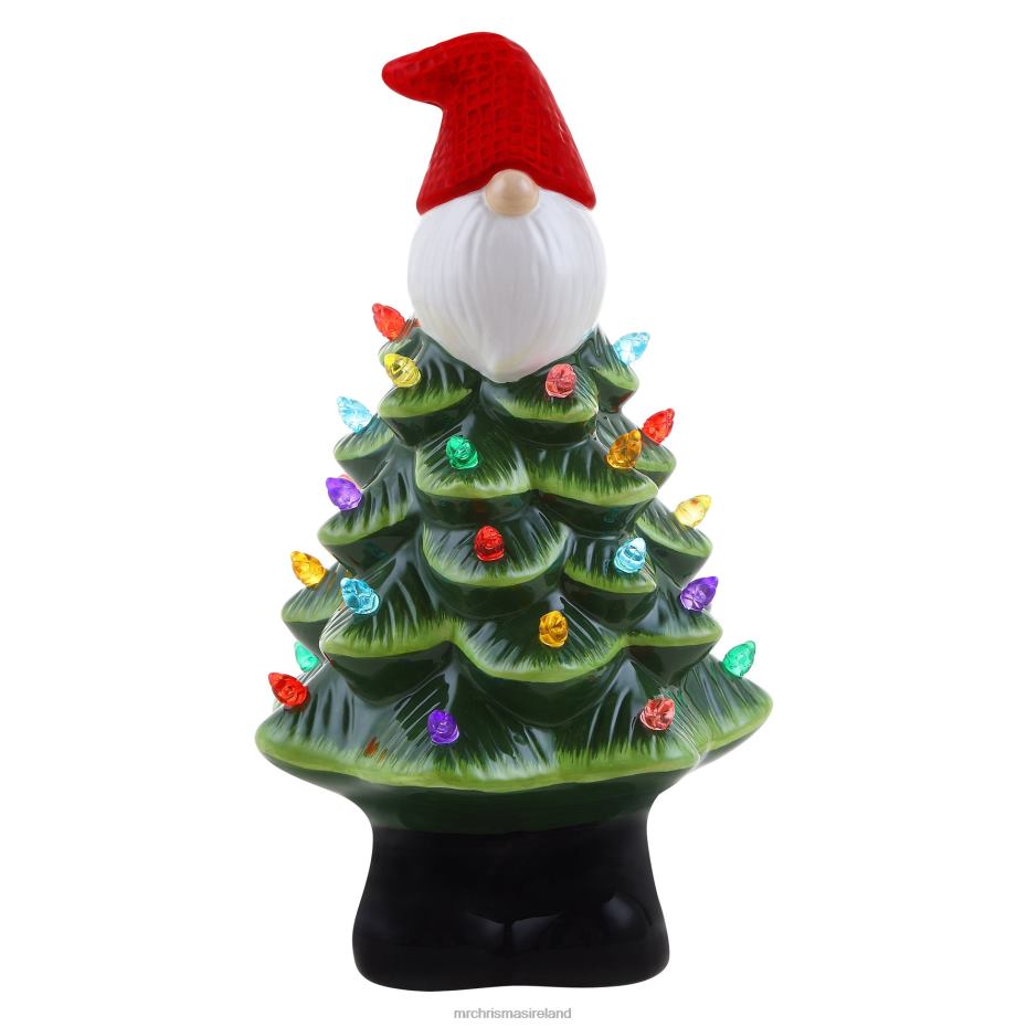 Mr. Christmas Decoration 8.5" Nostalgic Ceramic Gnome Tree 000XL240