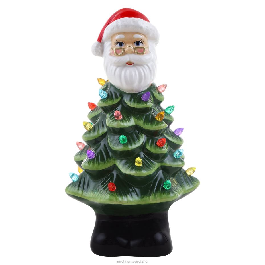 Mr. Christmas Decoration 8.5" Nostalgic Ceramic Santa Tree 000XL241