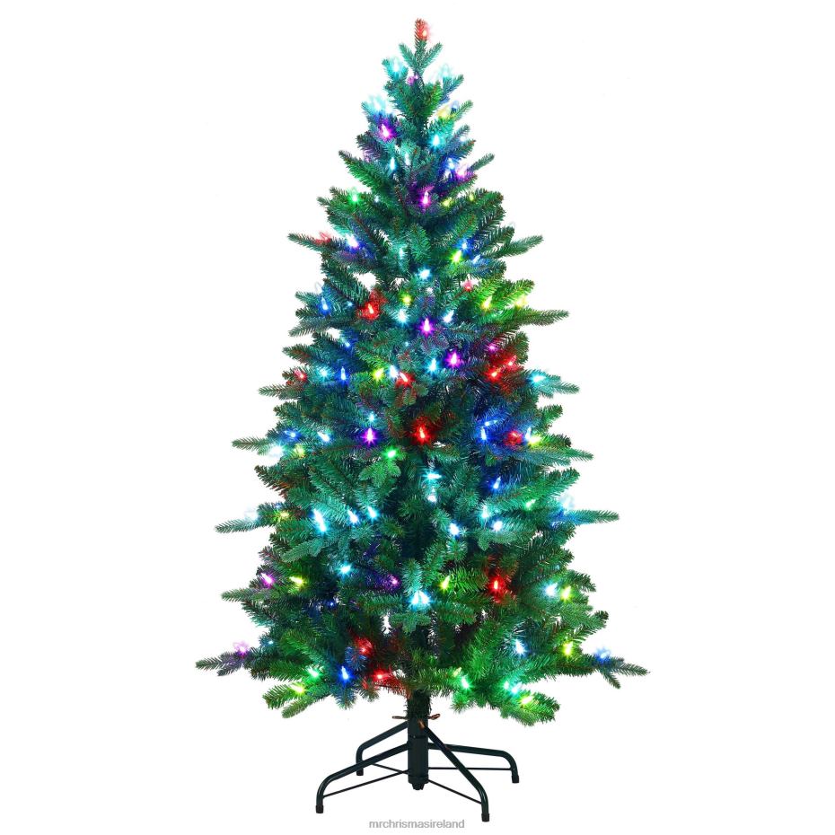 Mr. Christmas Decoration 5' Green LED 55-Function Tree with Alexa 000XL22