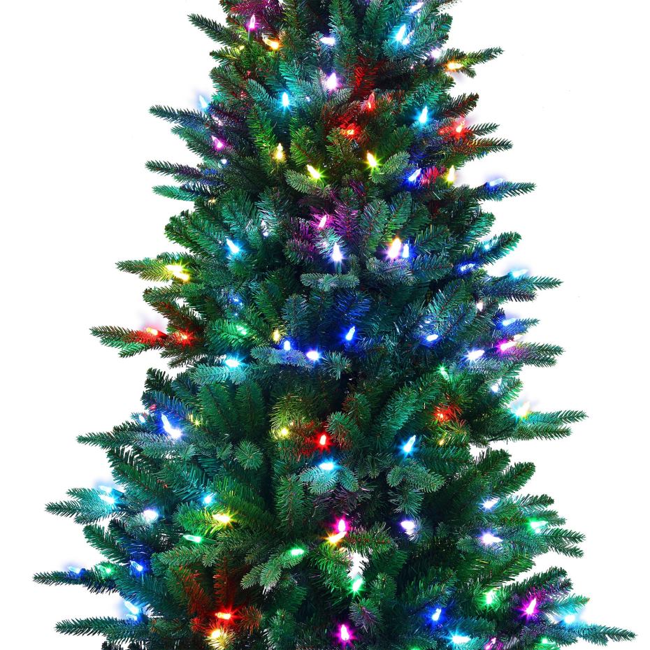 Mr. Christmas Decoration 5' Green LED 55-Function Tree with Alexa 000XL22