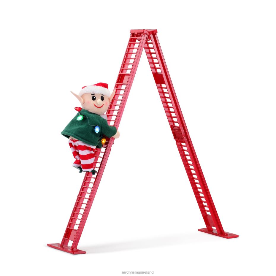 Mr. Christmas Decoration 17" Animated Tabletop Climbing Elf 000XL47
