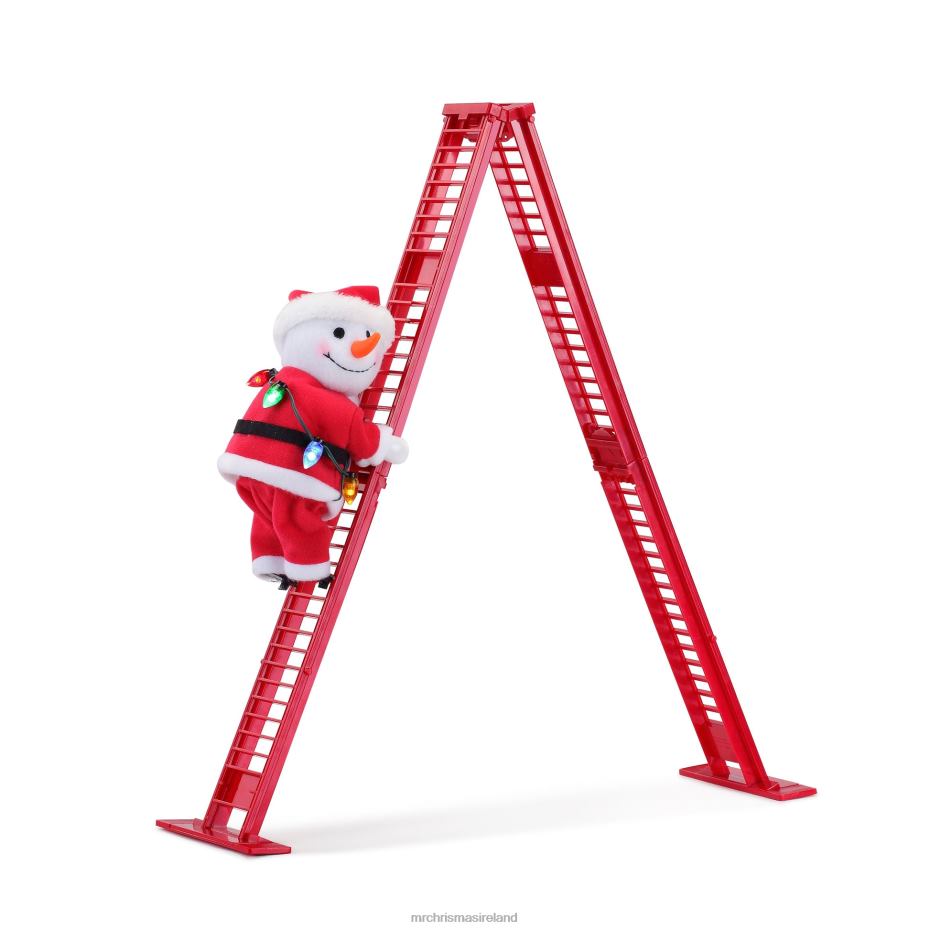 Mr. Christmas Decoration 17" Animated Tabletop Climbing Snowman 000XL49